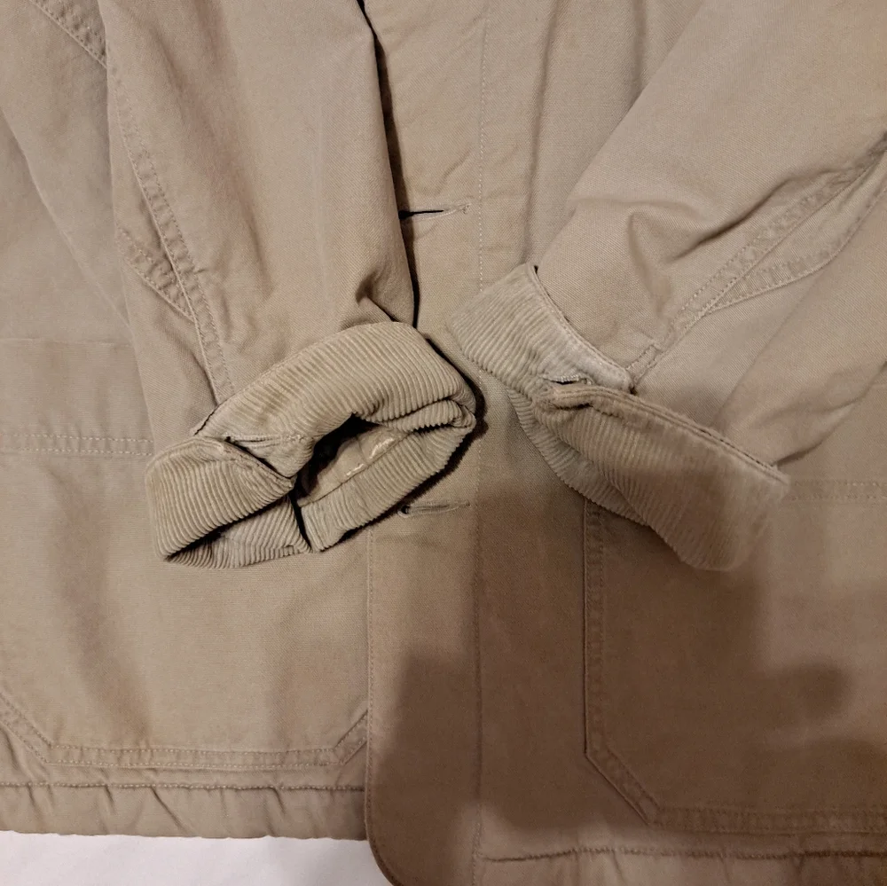 Structure Work Clothes Vintage Mens Barn Chore Coat SZ LG - Picture 7 of 8